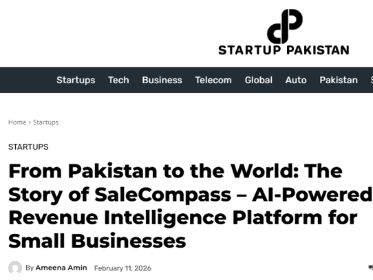 Startup Pakistan feature